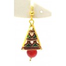 Meenakari Minakari Enamel Jhumka Jhumki Handmade Earring Jewelry Chandelier A127